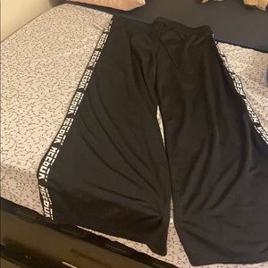 Reebok wide leg pant sports pants